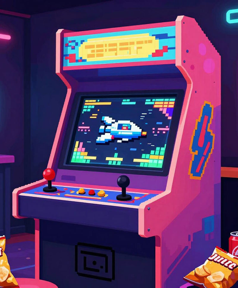 Videojuegos retro años 80 y 90